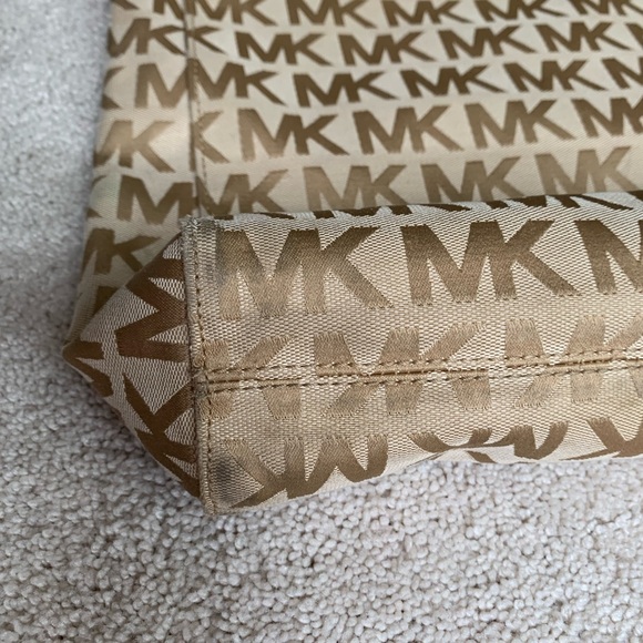 Michael Kors Brown Logo Tote - Picture 7 of 12